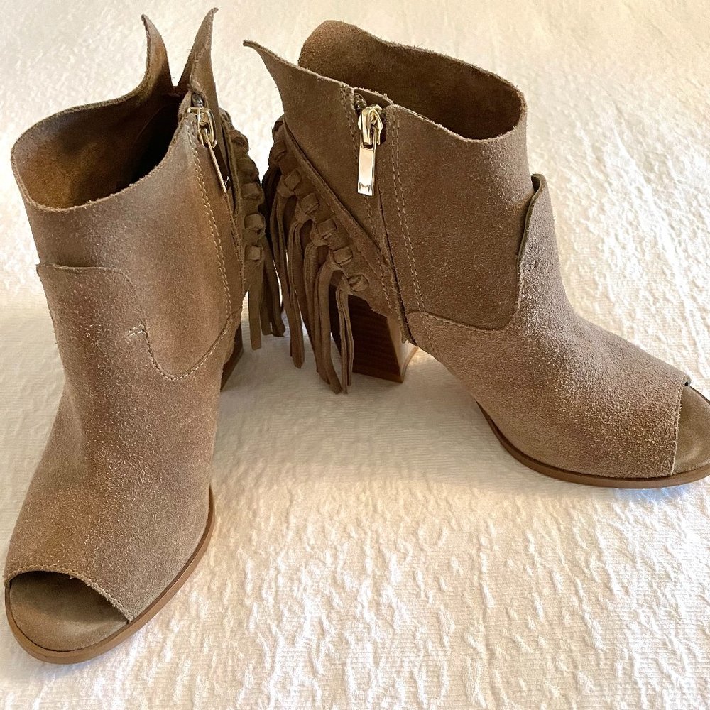Marc Fisher Onita Fringe Boho Bootie